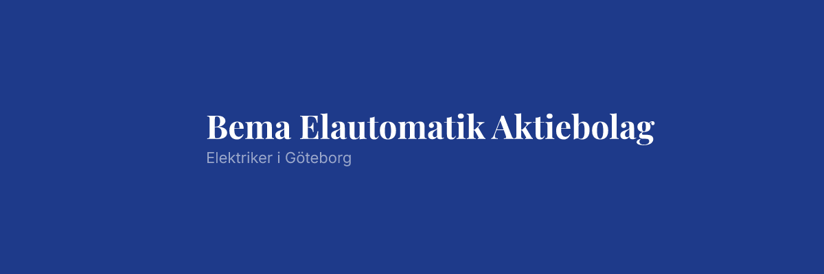 Bema Elautomatik Aktiebolag