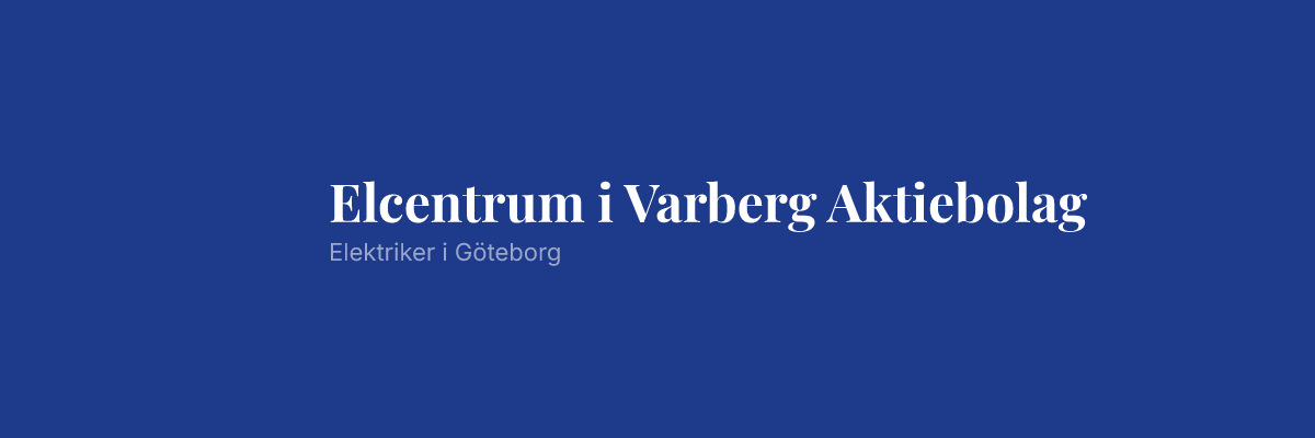 Elcentrum i Varberg Aktiebolag
