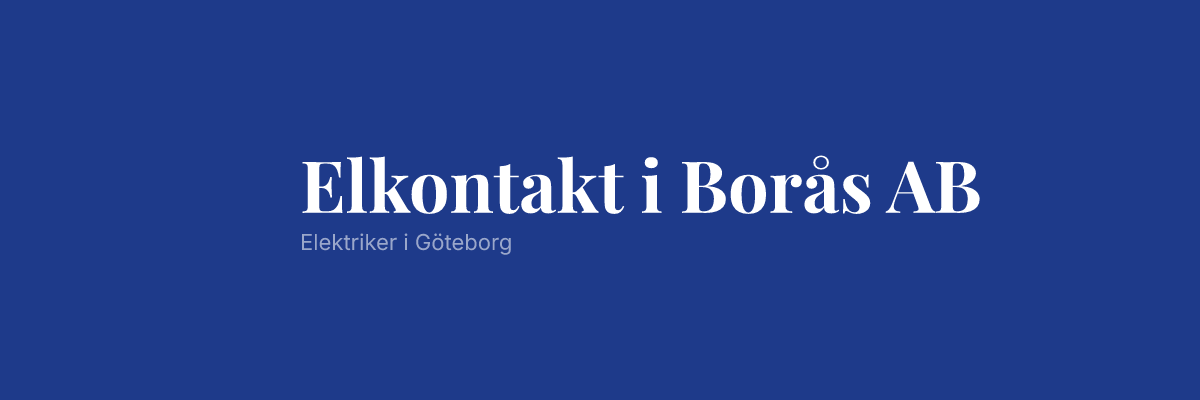 Elkontakt i Borås AB