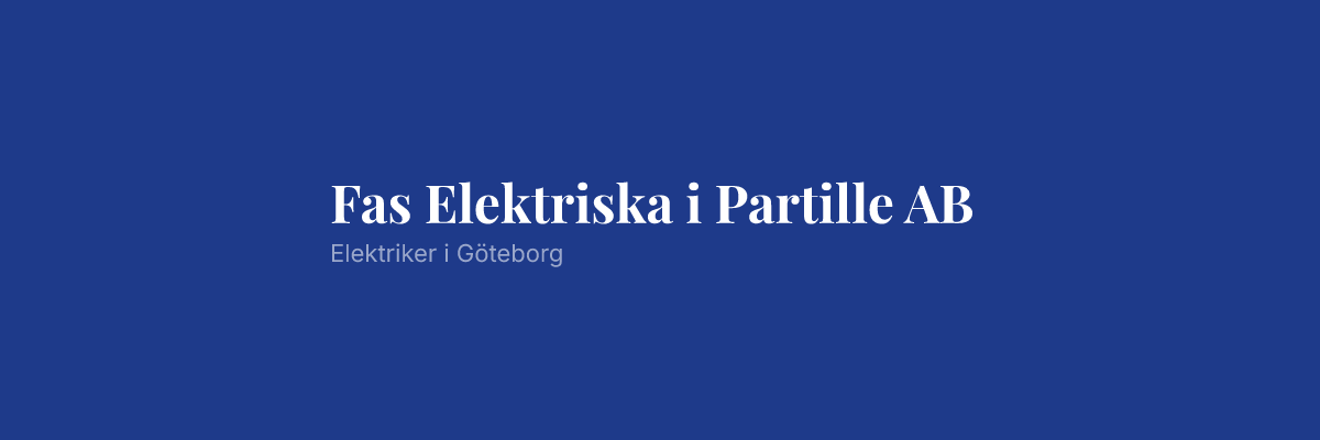Fas Elektriska i Partille AB