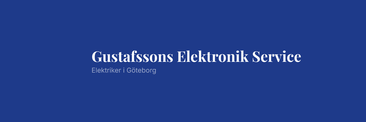 Gustafssons Elektronik Service