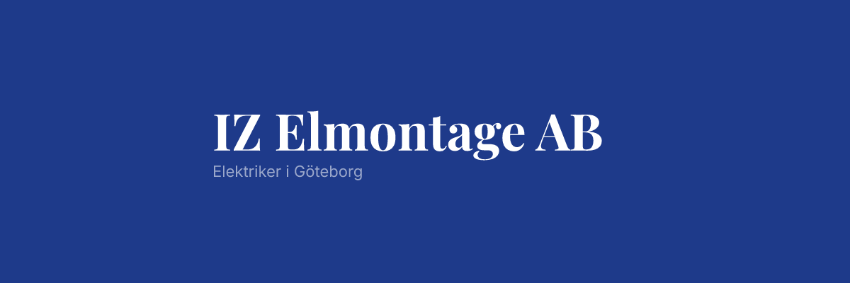 IZ Elmontage AB