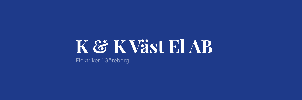 K & K Väst El AB