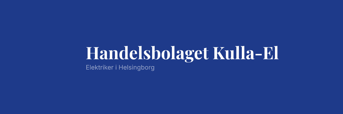 Handelsbolaget Kulla-El