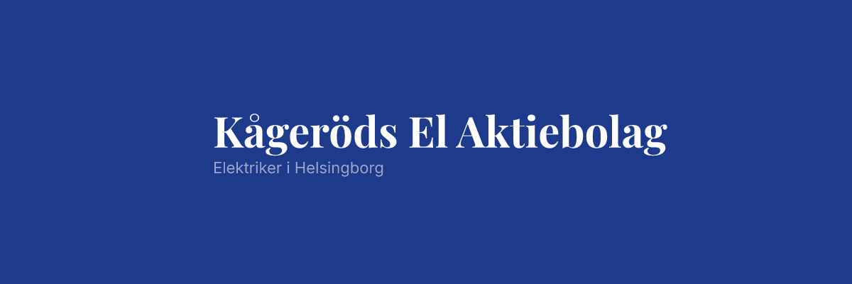 Kågeröds El Aktiebolag