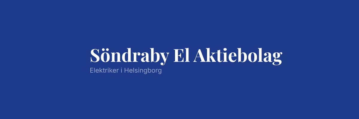 Söndraby El Aktiebolag