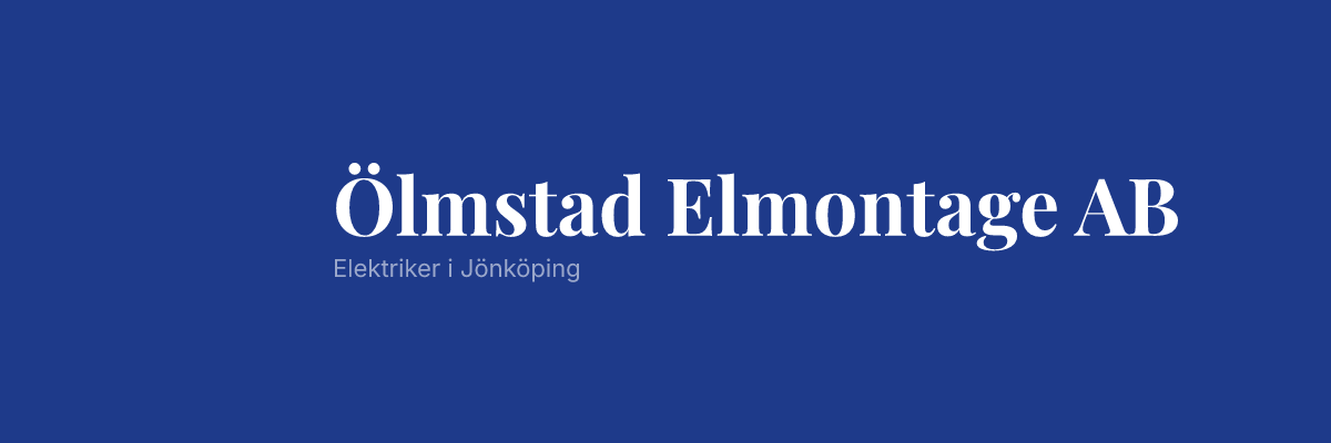 Ölmstad Elmontage AB