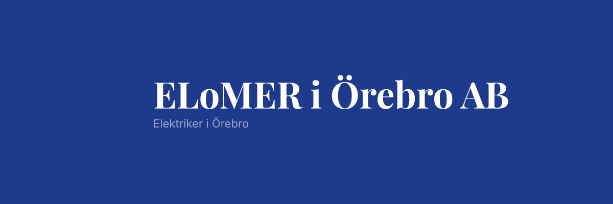 ELoMER i Örebro AB