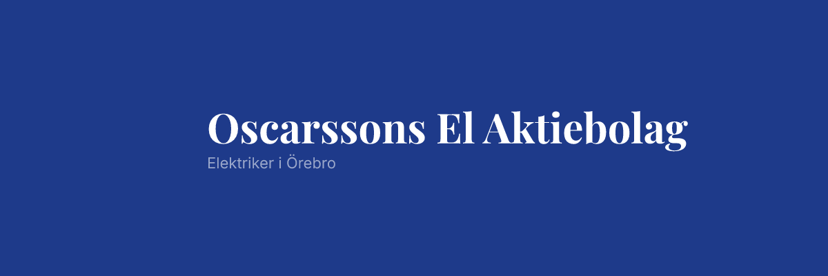Oscarssons El Aktiebolag