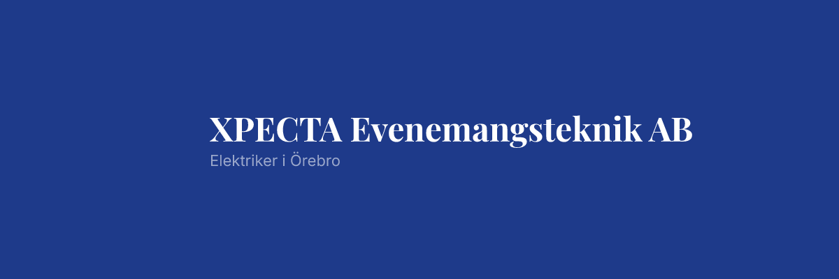 XPECTA Evenemangsteknik AB