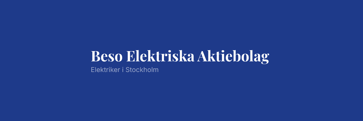 Beso Elektriska Aktiebolag