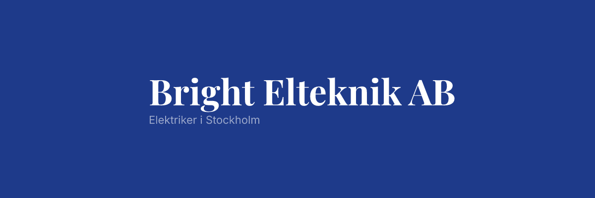 Bright Elteknik AB