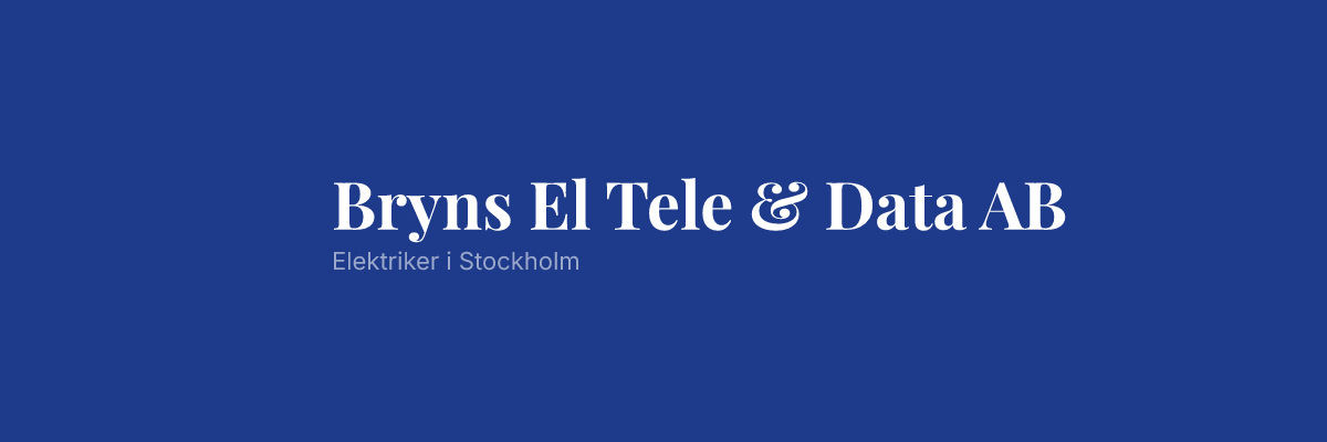 Bryns El Tele & Data AB