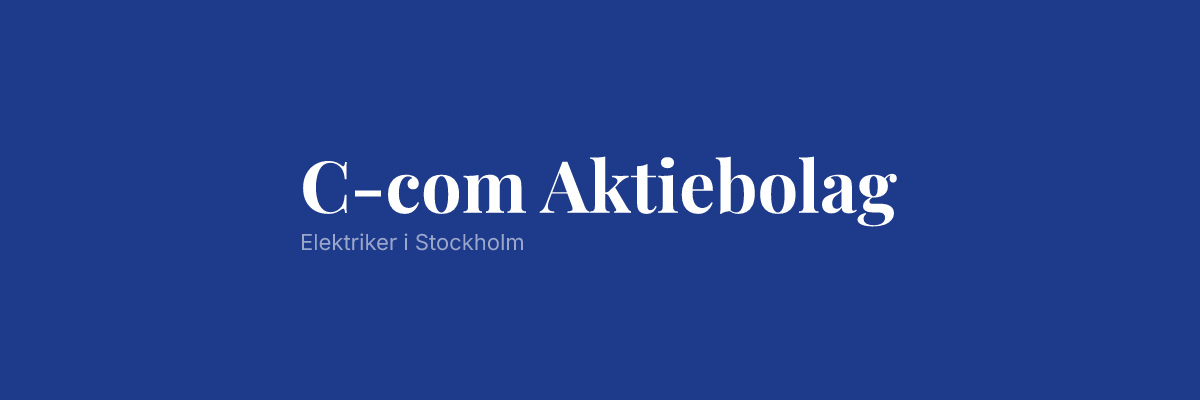 C-com Aktiebolag