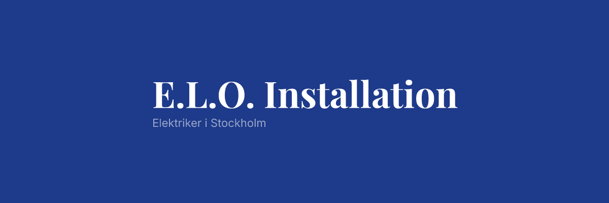 E.L.O. Installation