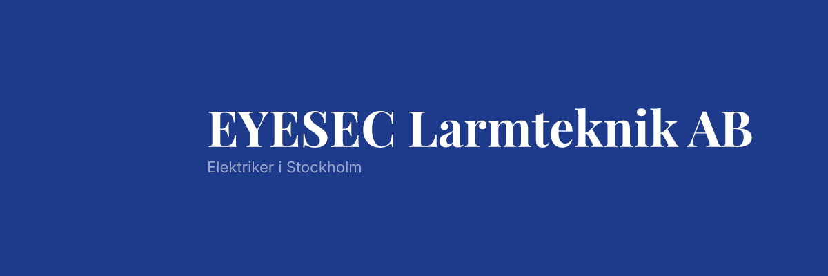EYESEC Larmteknik AB