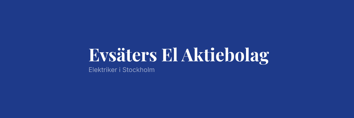 Evsäters El Aktiebolag