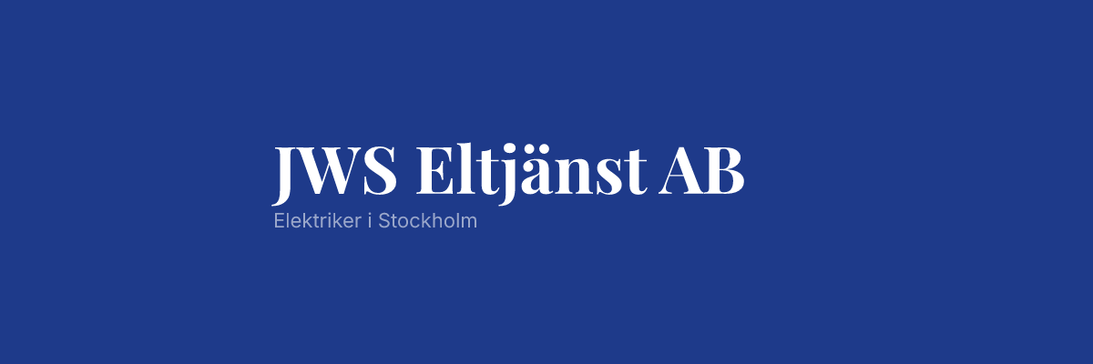 JWS Eltjänst AB