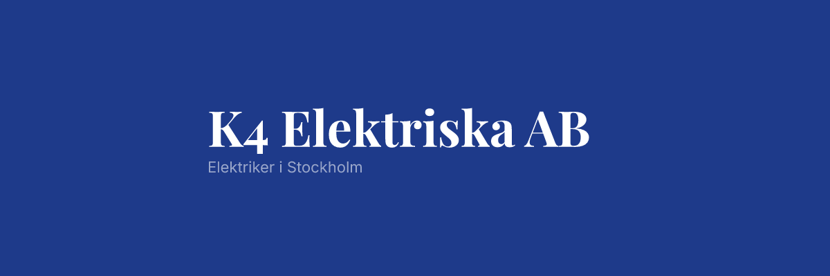 K4 Elektriska AB