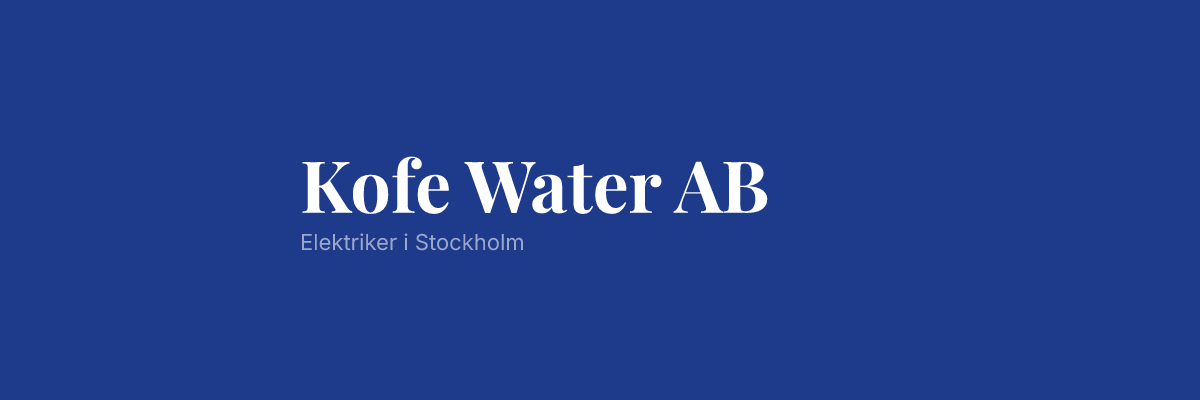 Kofe Water AB