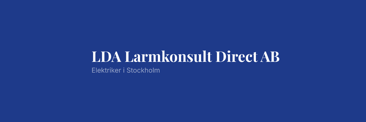 LDA Larmkonsult Direct AB