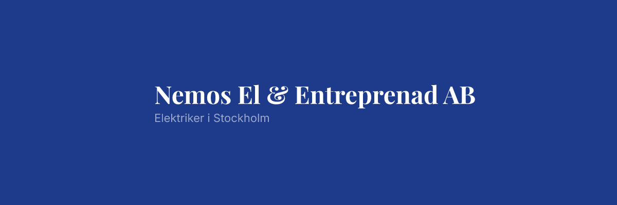 Nemos El & Entreprenad AB