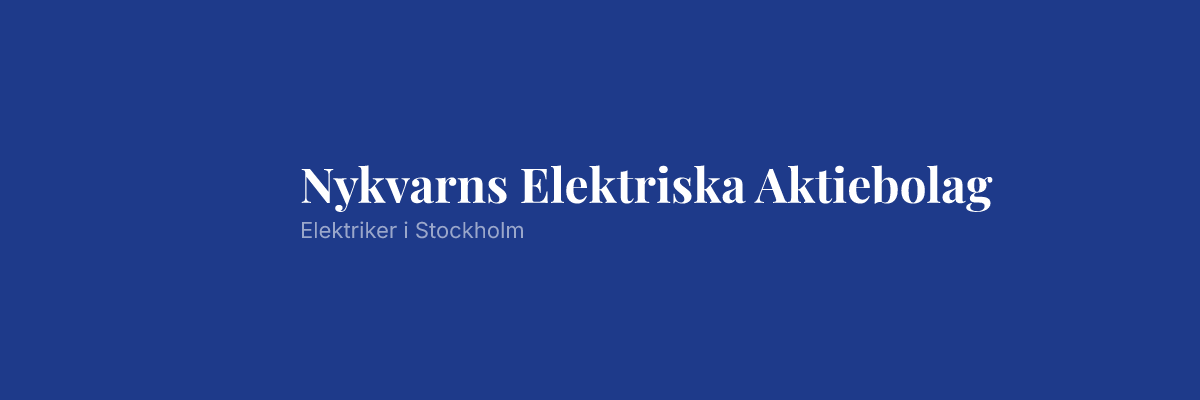 Nykvarns Elektriska Aktiebolag