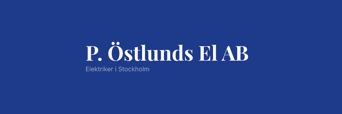 P. Östlunds El AB