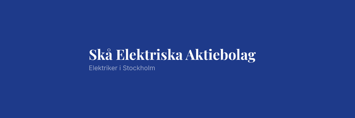 Skå Elektriska Aktiebolag