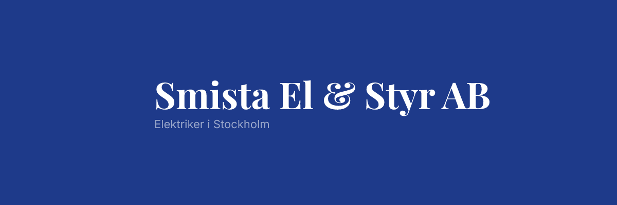 Smista El & Styr AB