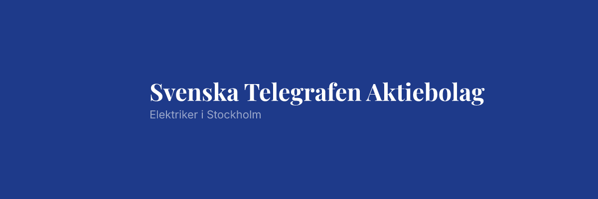 Svenska Telegrafen Aktiebolag