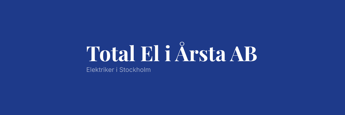 Total El i Årsta AB
