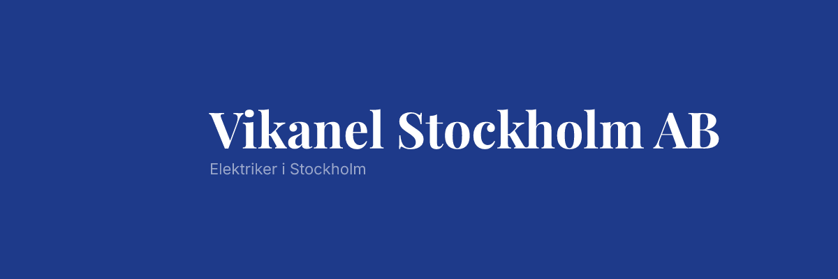 Vikanel Stockholm AB