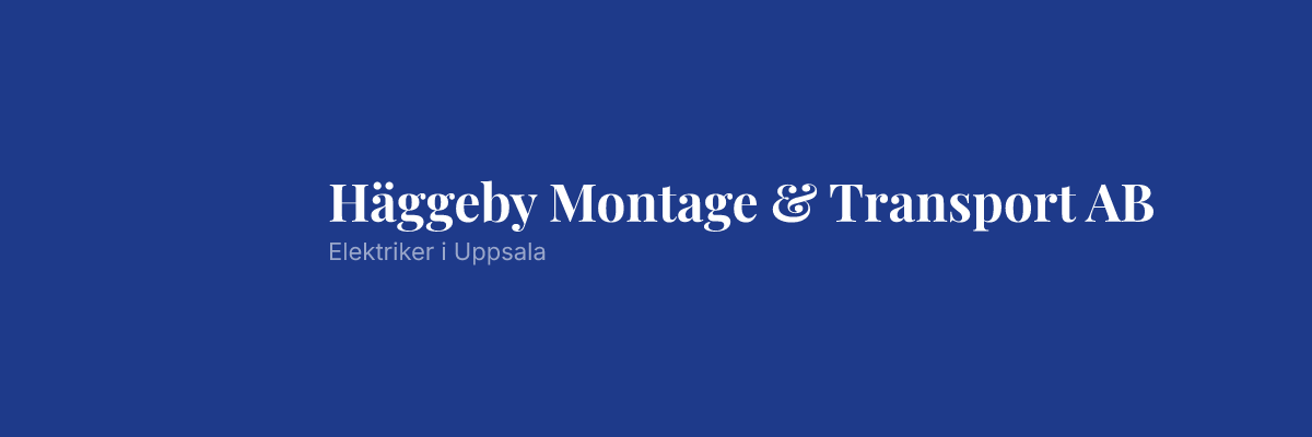 Häggeby Montage & Transport AB