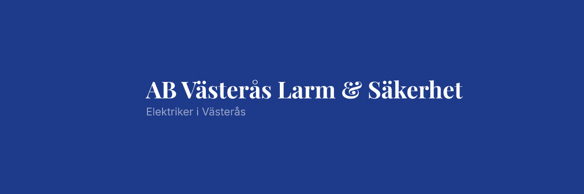 AB Västerås Larm & Säkerhet