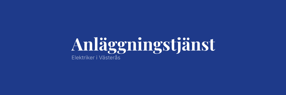 Anläggningstjänst