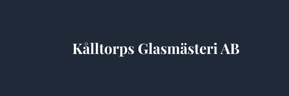 Kålltorps Glasmästeri AB – Glasmästare i Göteborg