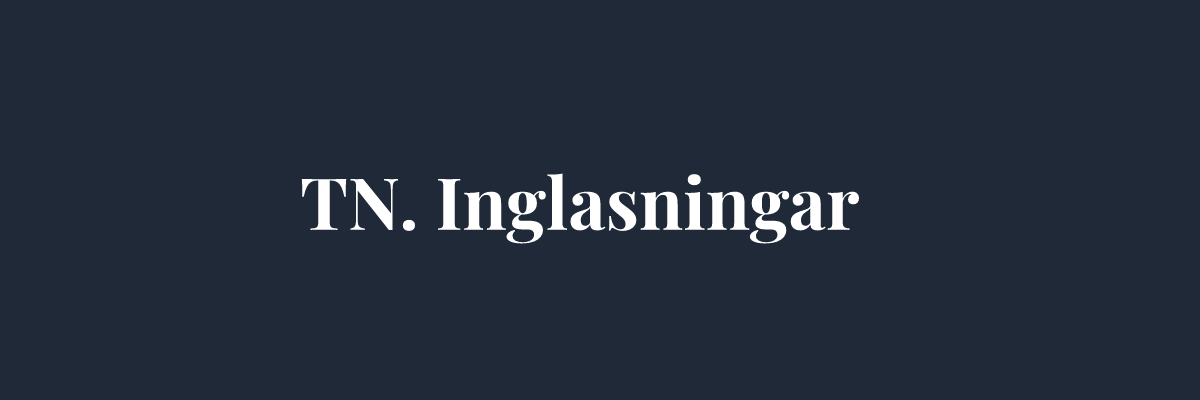 TN. Inglasningar – Glasmästare i Stockholm