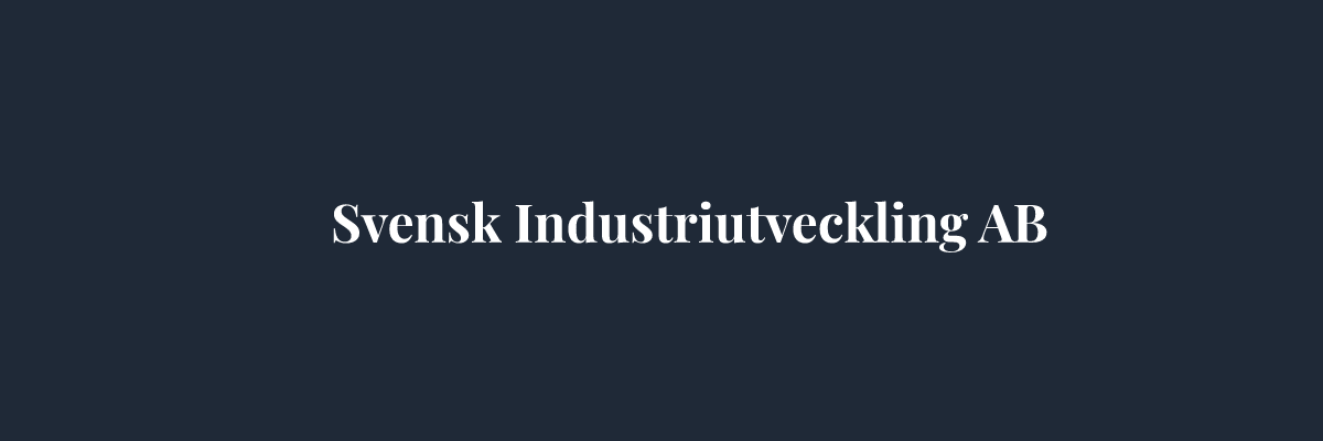 Svensk Industriutveckling AB – Golvläggare i Jönköping