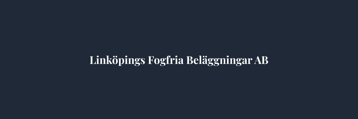 Linköpings Fogfria Beläggningar AB – Golvläggare i Linköping