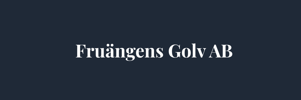 Fruängens Golv AB – Golvläggare i Stockholm