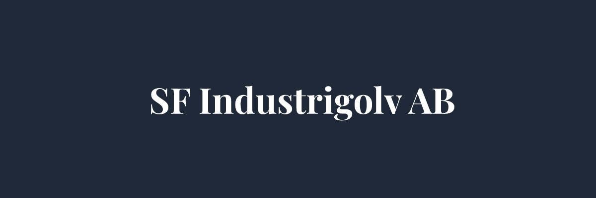 SF Industrigolv AB – Golvläggare i Stockholm