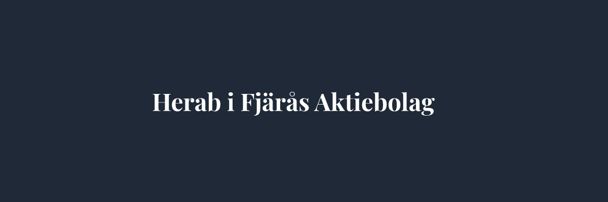 Herab i Fjärås Aktiebolag – Isolering i Göteborg