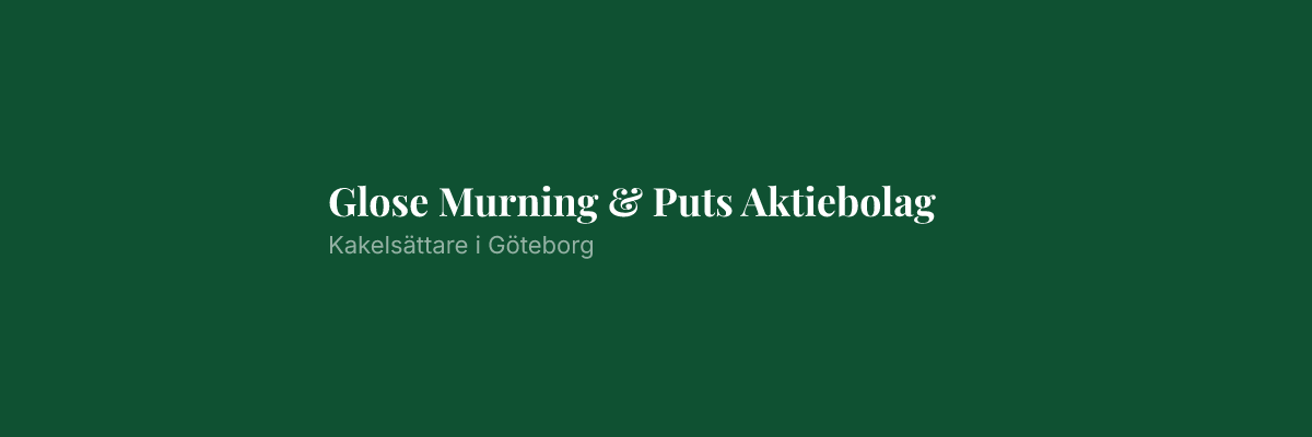 Glose Murning & Puts Aktiebolag