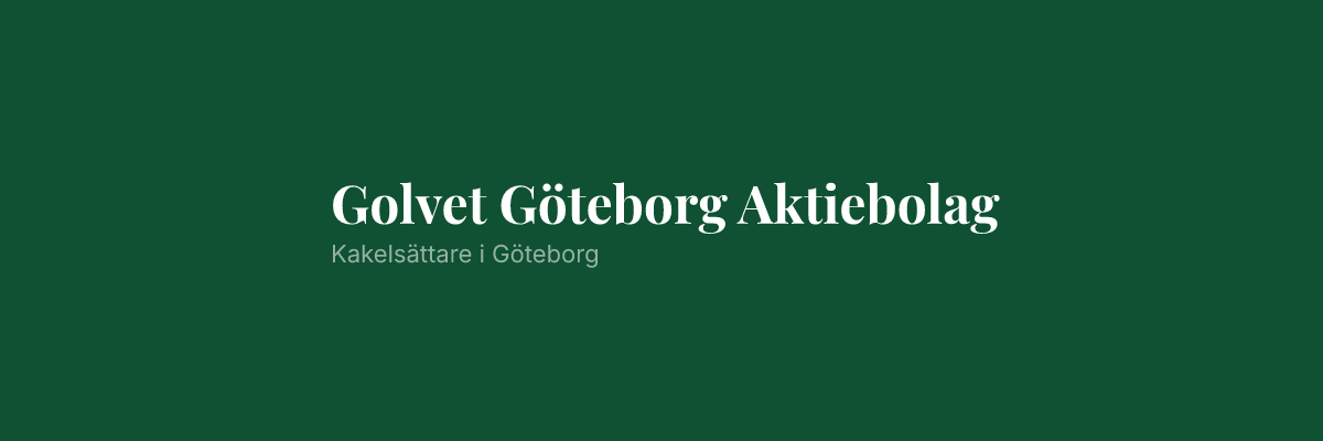 Golvet Göteborg Aktiebolag
