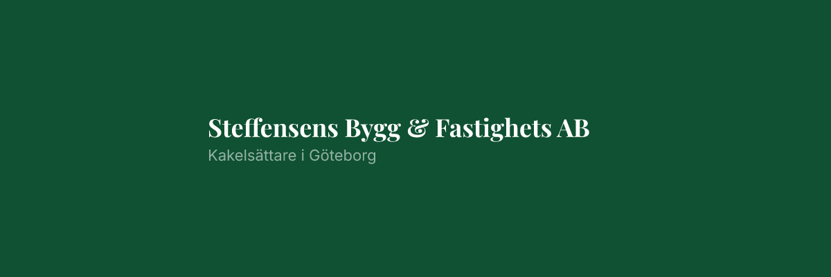 Steffensens Bygg & Fastighets AB