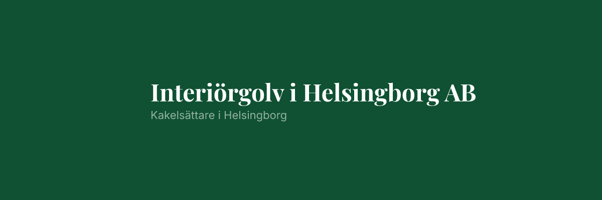 Interiörgolv i Helsingborg AB