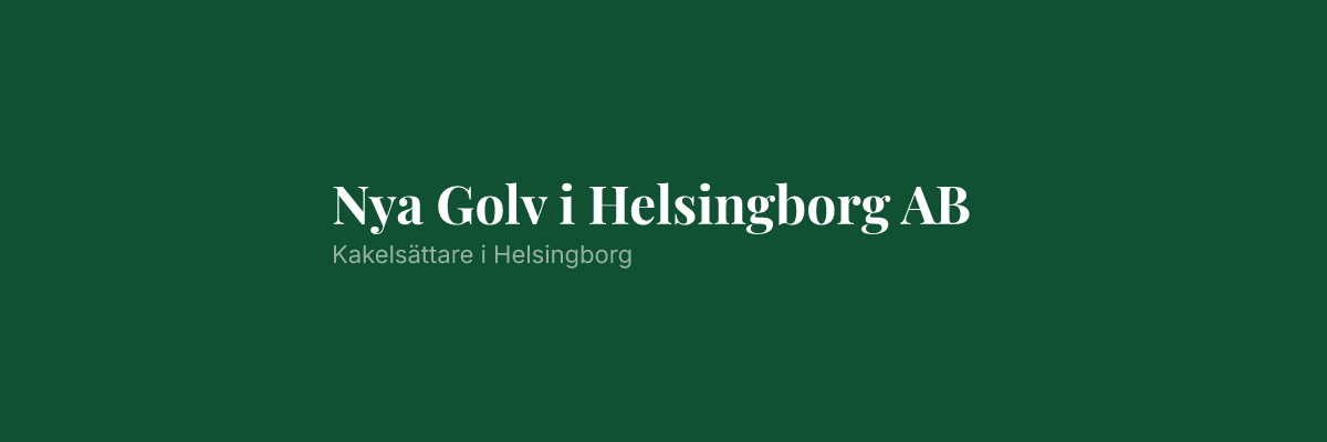 Nya Golv i Helsingborg AB