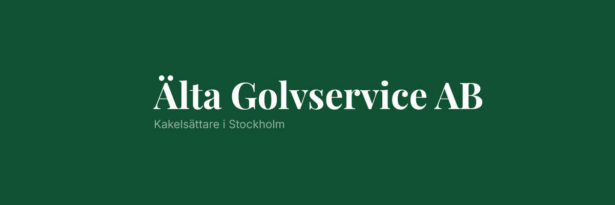 Älta Golvservice AB