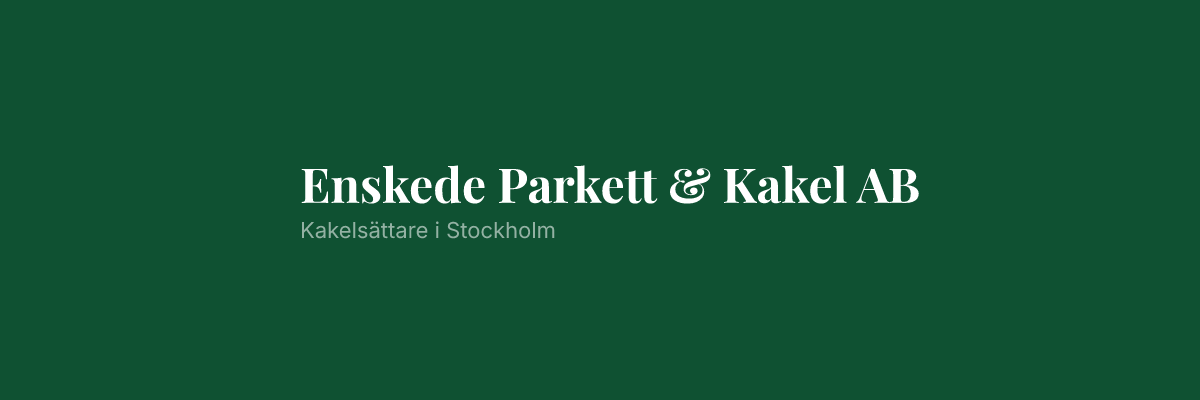 Enskede Parkett & Kakel AB